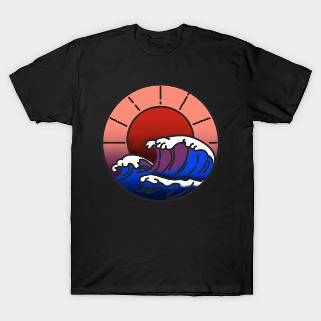 Stormy sun T-Shirt by kmtnewsman